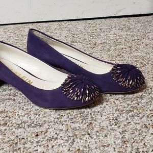 Anne klein  (purple)Size 6M.  Heel (1.25 inch )